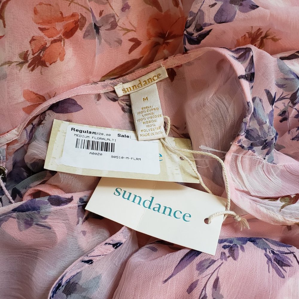 NWT Sundance FLORALMLTI Beautiful Floral Dress. - Picture 6 of 17